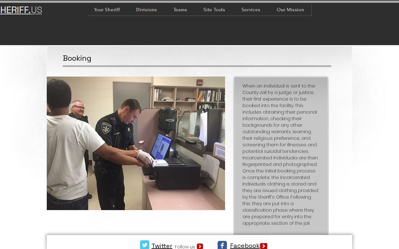 Chautauqua County arrest booking process in Mayville